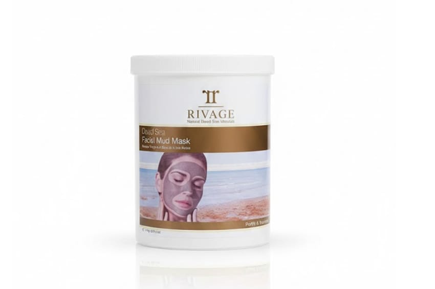 قناع الطين للوجه Rivage – 1.5 كجم (حاوية احترافية) | skin-treatment | face-mask | dead-sea | skin-care | rivage