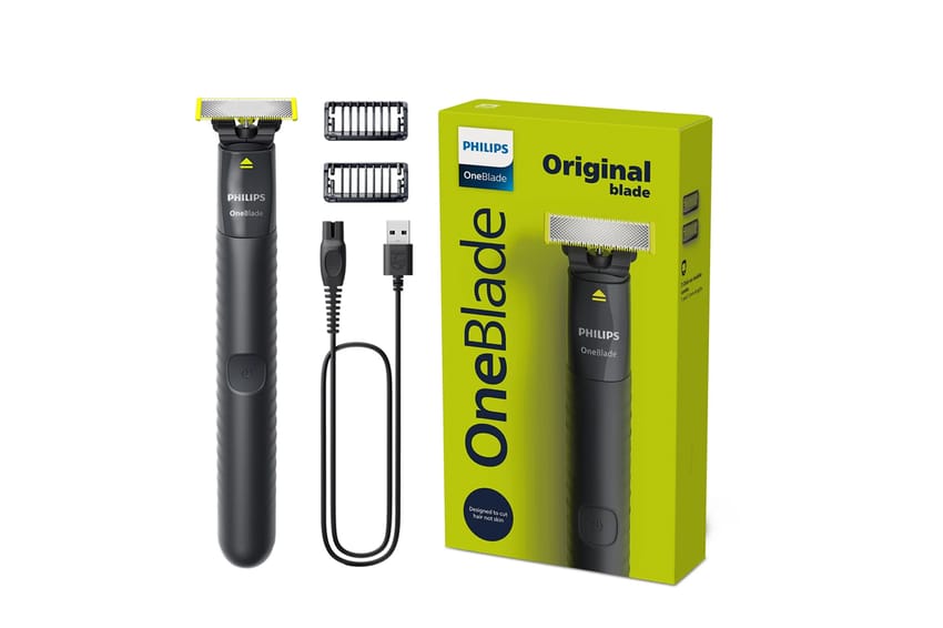 Philips OneBlade Hybrid Hair Trimmer and Shaver – QP1424/10 | electronics | shavers | philips