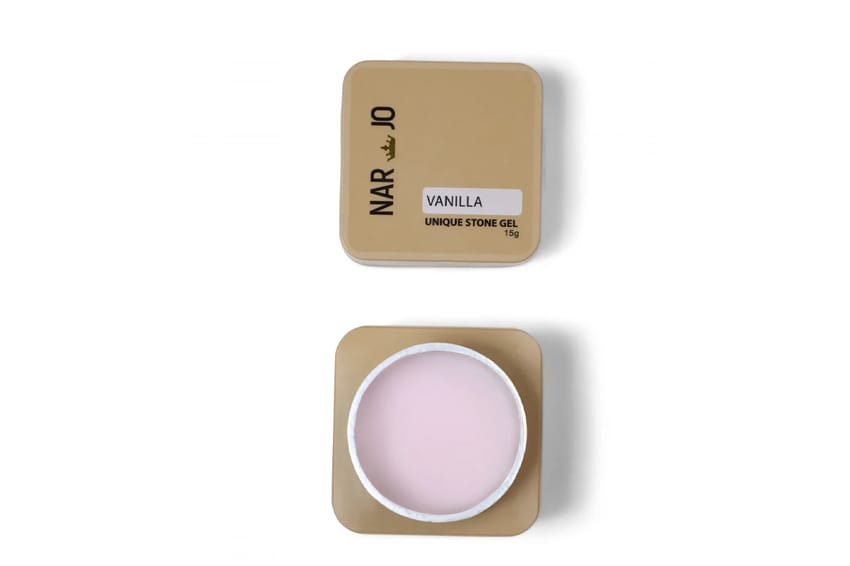 Nar Jo Vanilla Unique Stone Gel – Premium Color Gel – 15 g