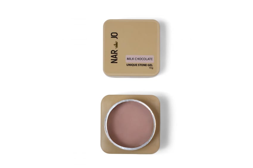 Nar Jo Milk Chocolate Unique Stone Gel – Premium Color Gel – 15 g