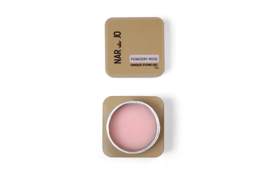 Nar Jo Powdery Rose Unique Stone Gel – Premium Color Gel – 1 | gel-color | nar-jo