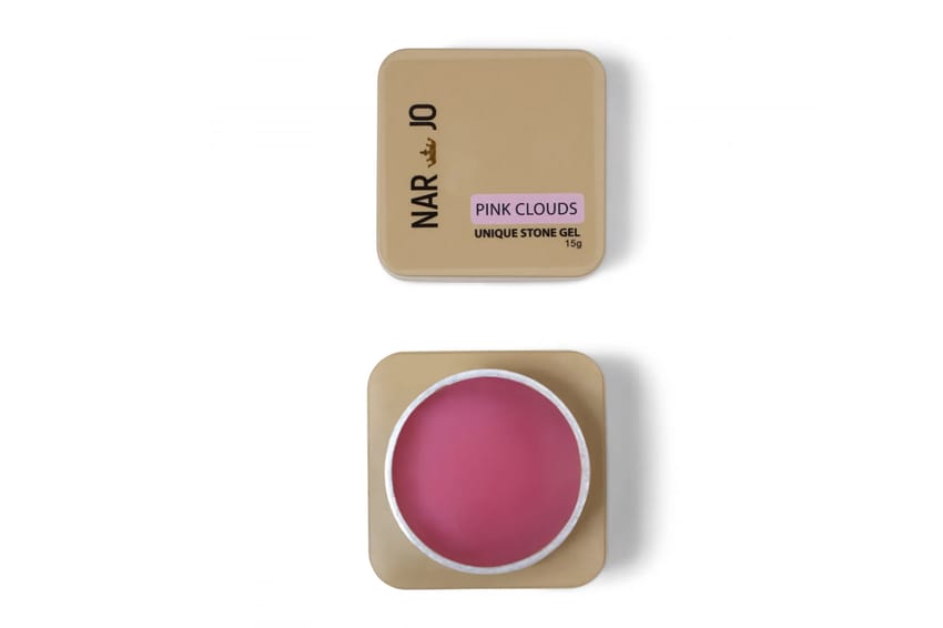 Nar Jo Pink Clouds Unique Stone Gel – Premium Color Gel – 15 g