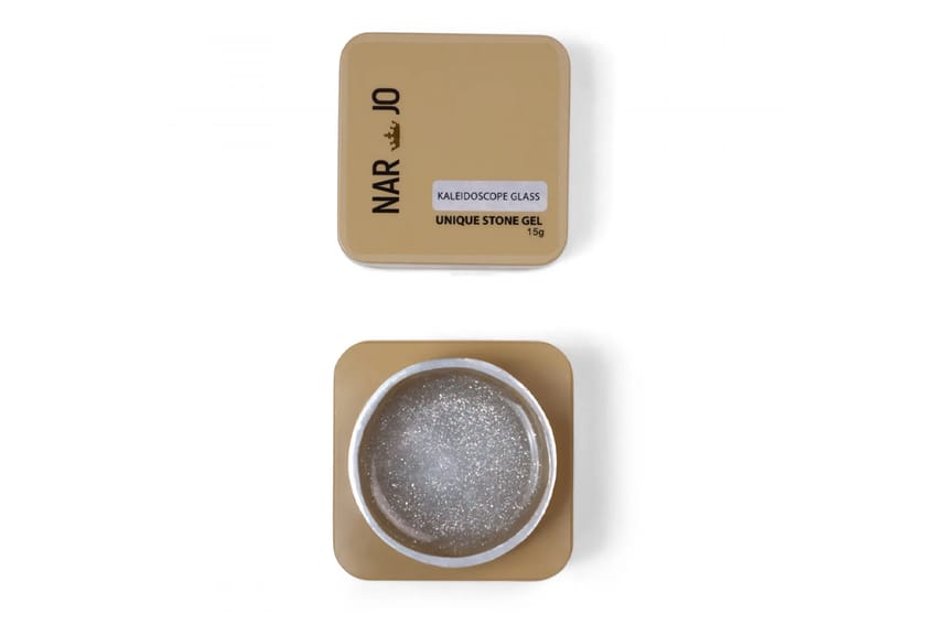 Nar Jo Kaleidoscope Glass Unique Stone Gel – Premium Color G | gel-color | nar-jo