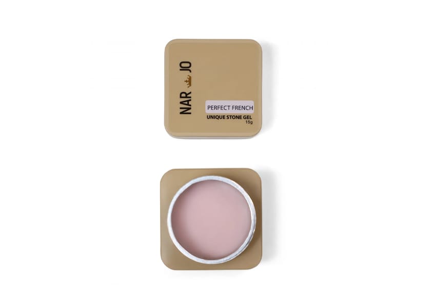 Nar Jo Perfect French Unique Stone Gel – Premium Color Gel – 15 g