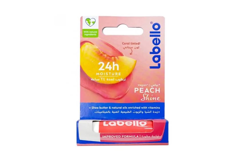 بلسم الشفاه لابيلو – شين خوخ – ترطيب العناية بالشفاه – 4.8 غ | lip-balm | labello