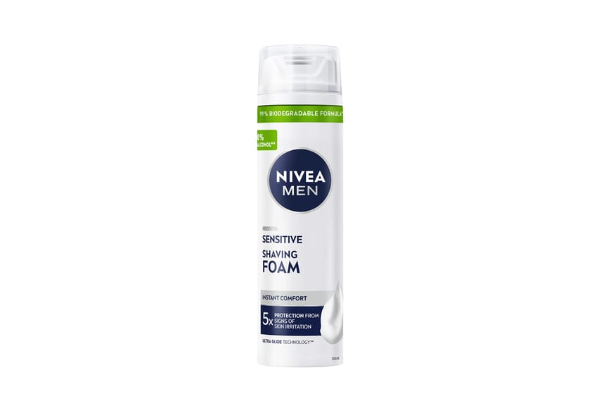 NIVEA Men Sensitive Shaving Foam for Sensitive Skin – 200 ml | men | nivea | shaving