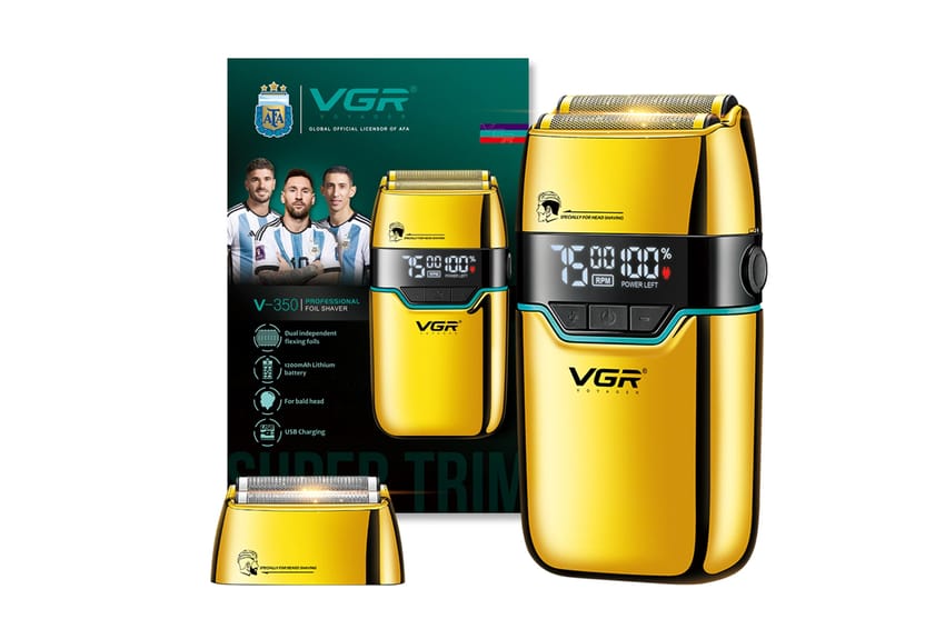 تُعد ماكينة الحلاقة الاحترافية في جي آر V-350 خيارًا ممتازًا | electronics | men | shavers | vgr