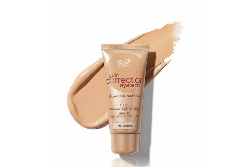 Bell Skin Corrector Cover Foundation Fluid – 02 Natural