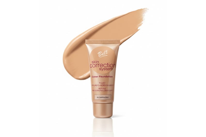 Bell Skin Corrector Cover Foundation Fluid – 03 Cappuccino