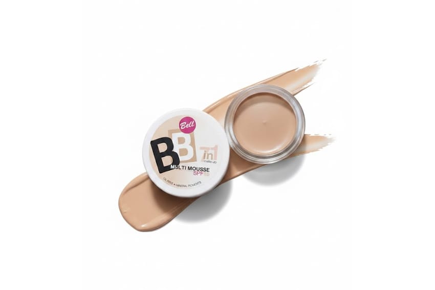 بيل بي بي موس متعدد الوظائف 7 في 1 بعامل حماية SPF 15 – 01 ب | makeup | bell | foundation