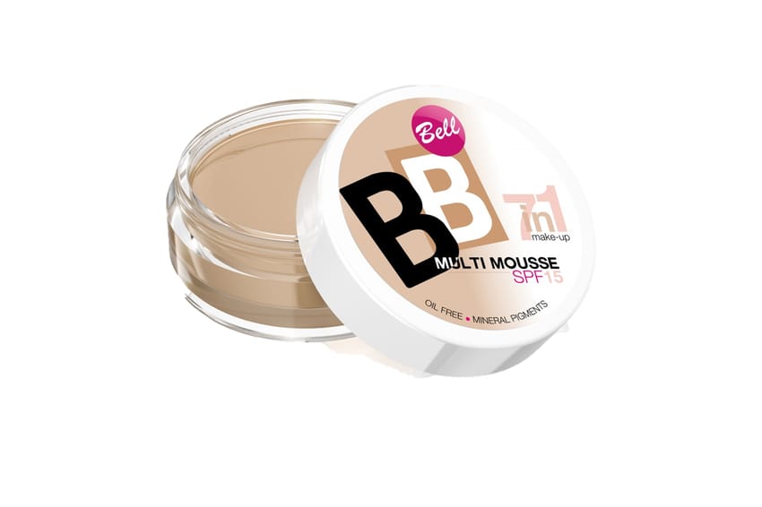 بيل بي بي موس متعدد الوظائف 7 في 1 بعامل حماية SPF 15 – 02 س | makeup | bell | foundation