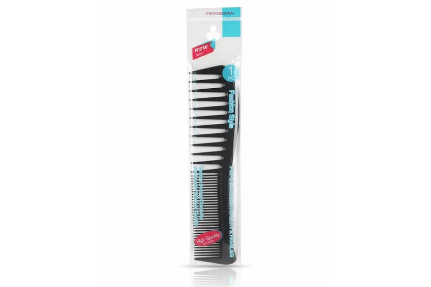 مشط شعر احترافي مزدوج الأسنان – جودة عالية | hair-brushes | hair-tools