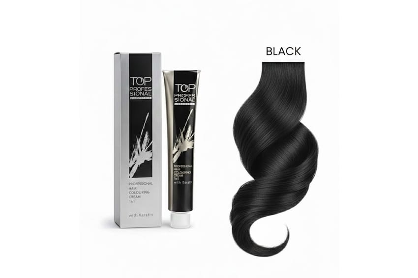 توب – كريمة تلوين شعر احترافية مع الكيراتين – 100 مل (1/0) | hair-color | oxydant-dye | top
