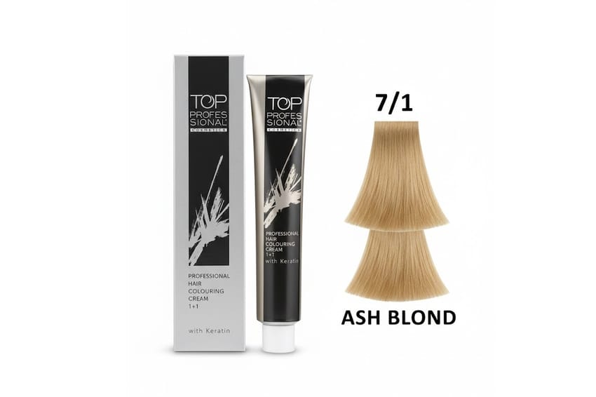 توب – كريمة تلوين شعر احترافية مع الكيراتين – 100 مل (7/1 – | hair-color | oxydant-dye | top