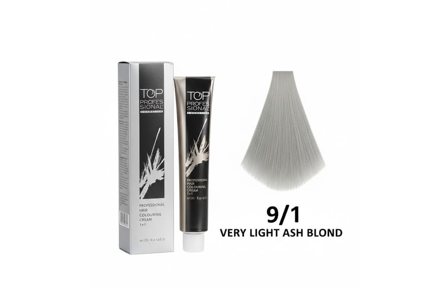 توب – كريمة تلوين شعر احترافية مع الكيراتين – 100 مل (9/1 – | hair-color | oxydant-dye | top