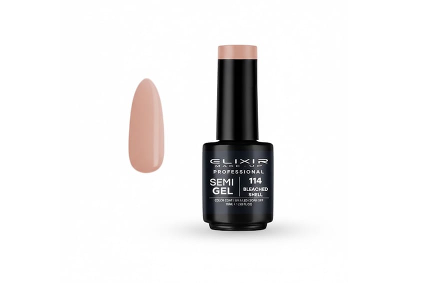 Elixir Semi Gel – 114 Bleached Shell – 15 ml