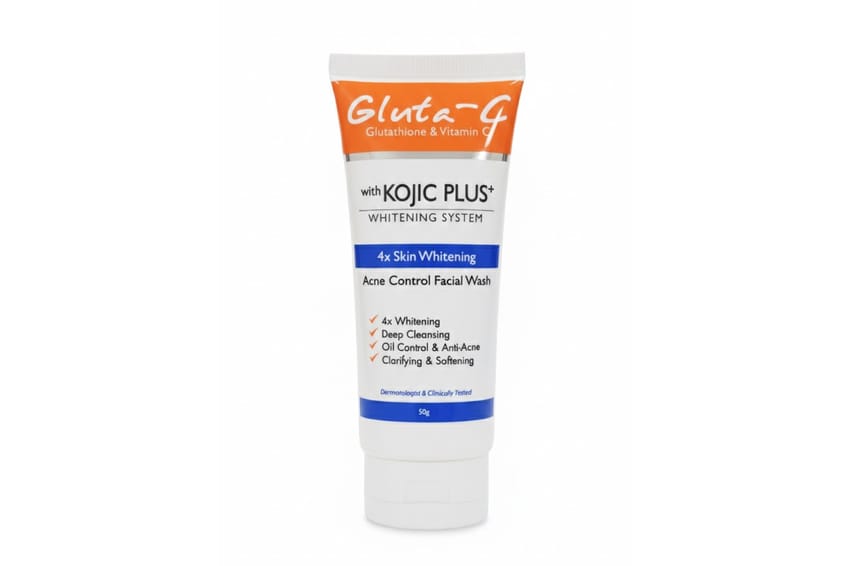 جلوتا-سي بكوجيك بلس – غسول وجه للتحكم بحب الشباب 50 جم | face-wash | skin-care | gluta-c