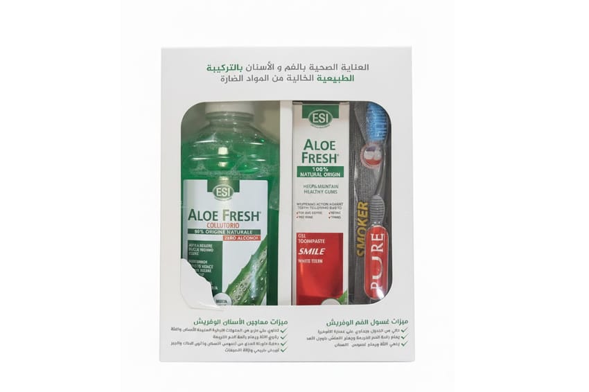 Aloe Fresh (3-in-1) Natural Care & Whitening Set.