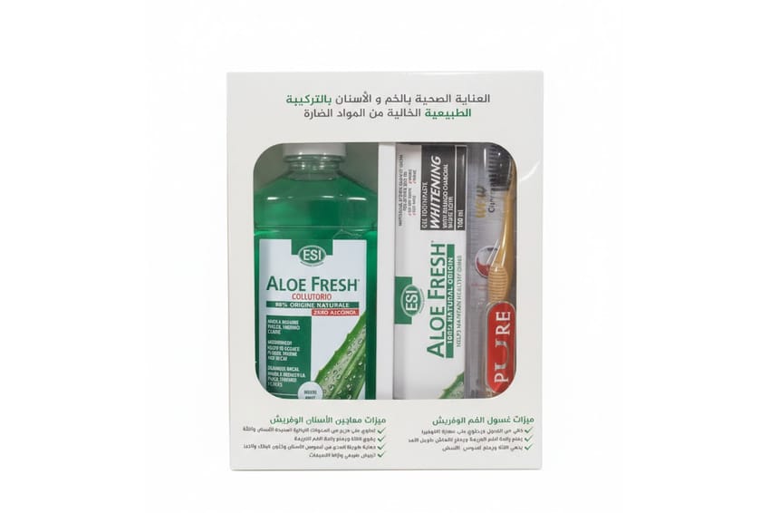 ESI Aloe Fresh Pure Oral Care Set – Complete Natural Protection