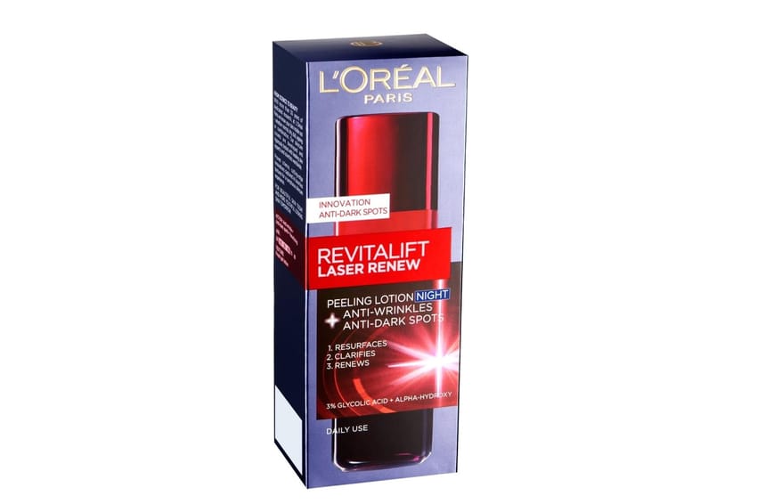 لوشن الليل L’Oréal Revitalift Laser Renew Peeling مع حمض الج | loreal | skin-care