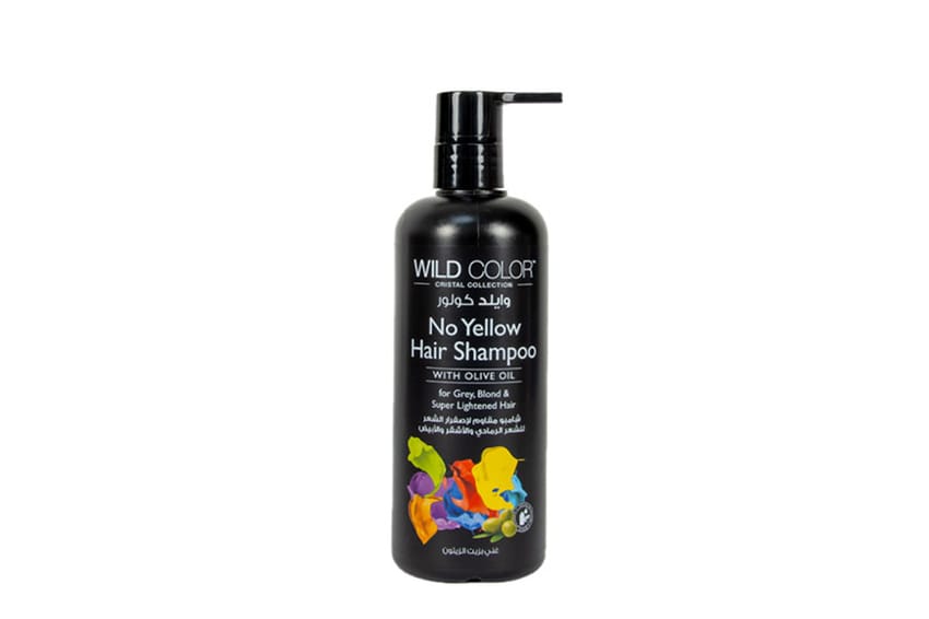 Wild Color No Yellow Shampoo with Olive Oil 500 ml | silver-shampoo | hair-care | wild-color | shampoo