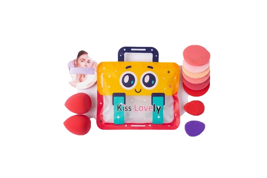 مجموعة إسفنج مكياج كيس لوفلي | tools | makeup-sponge