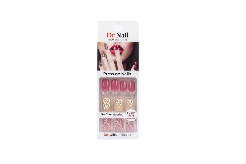 Dr. Nail Press On Nails 24 Pcs No Glue Needed ZH246