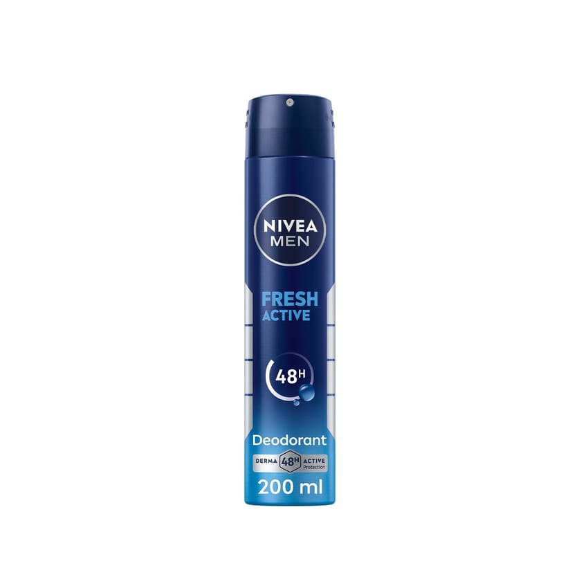 NIVEA MEN Fresh Active Spray Deodorant 150ml | deodorant | men | nivea