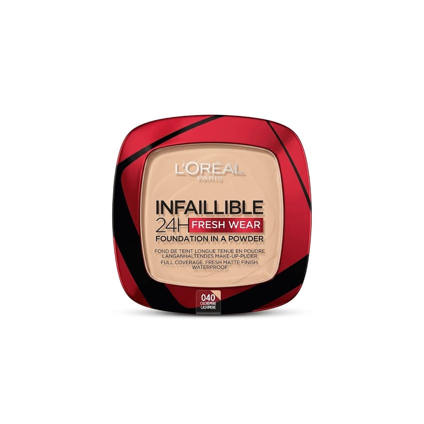 لوريال إنفاليبل كريم أساس بودرة | makeup | loreal | foundation