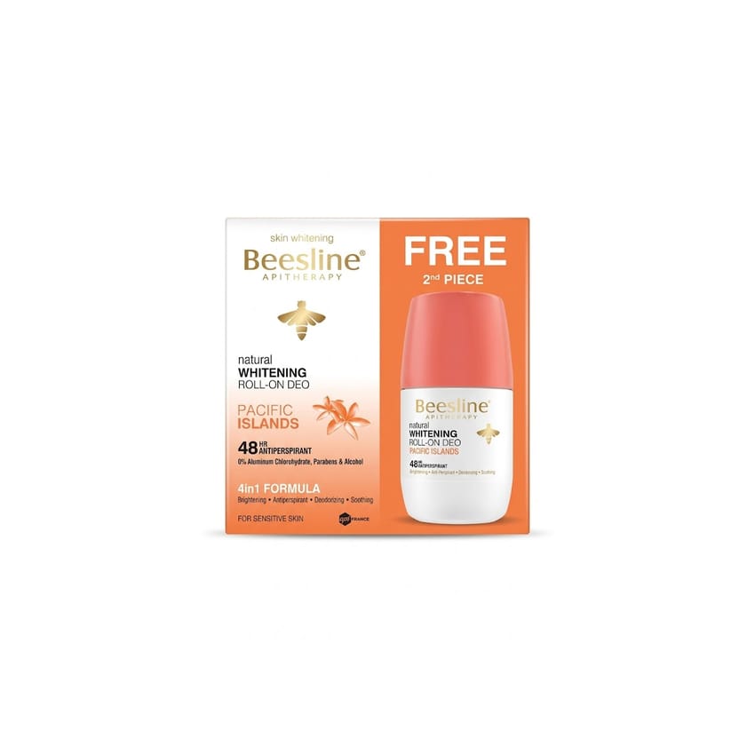Beesline Apitherapy Natural Whitening Roll-On Deodorant (Pac | deodorant | specialoffer | beesline