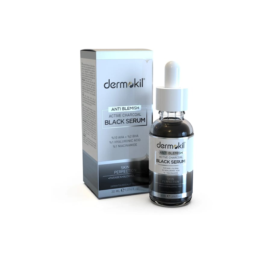 Anti Blemish Active Charcoal Black Serum 30 ml