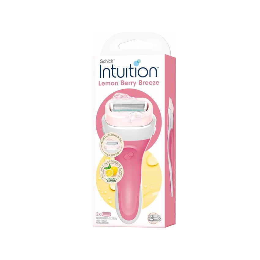 شفرة حلاقة شيك إنتويشن ليمون بيري بريز للنساء (ماكينة + شفرت | womens-personal | razor