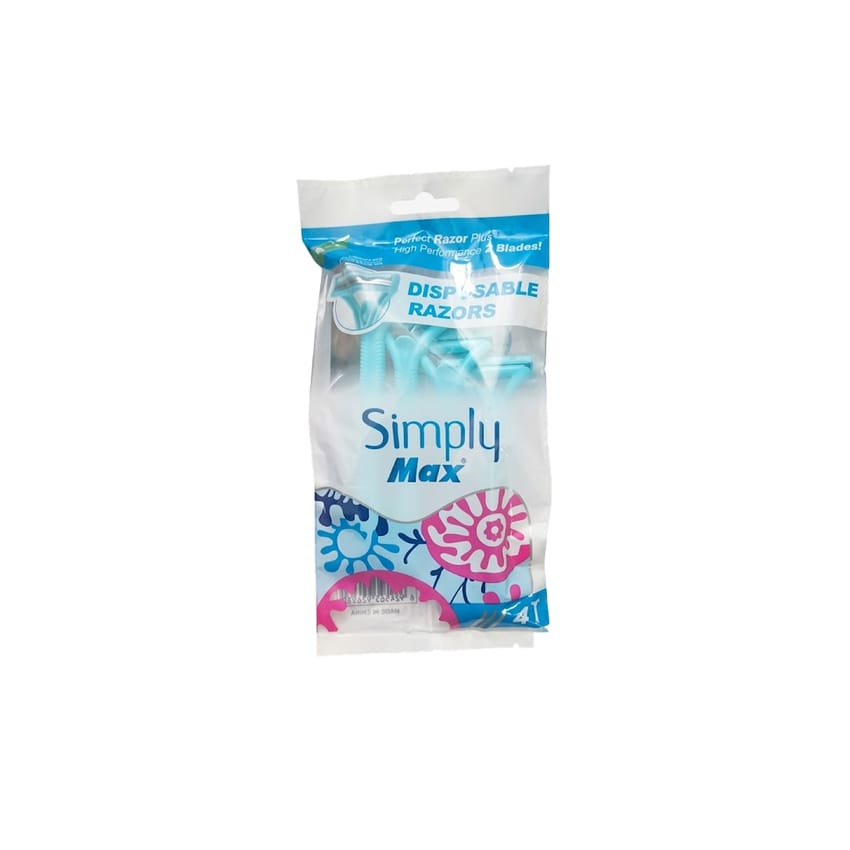 Simply Max Disposable Razors - BLUE | womens-personal | razor