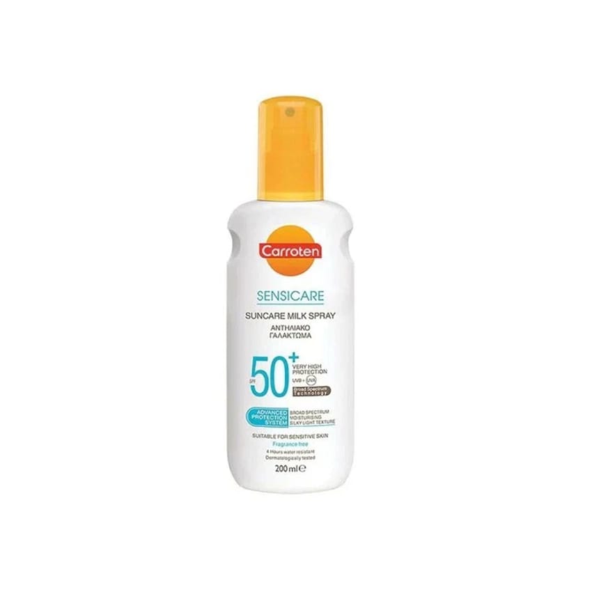 كاروتين سينسي كير بخاخ حليب واقي من الشمس SPF50+ – 200 مل | sun-care | sun-block