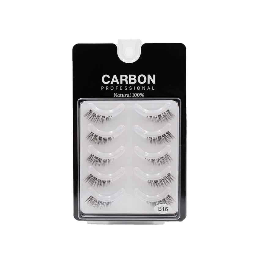 رموش كربون الاحترافية الطبيعية 100% – موديل B16 | eyelashes | eyelash-tools