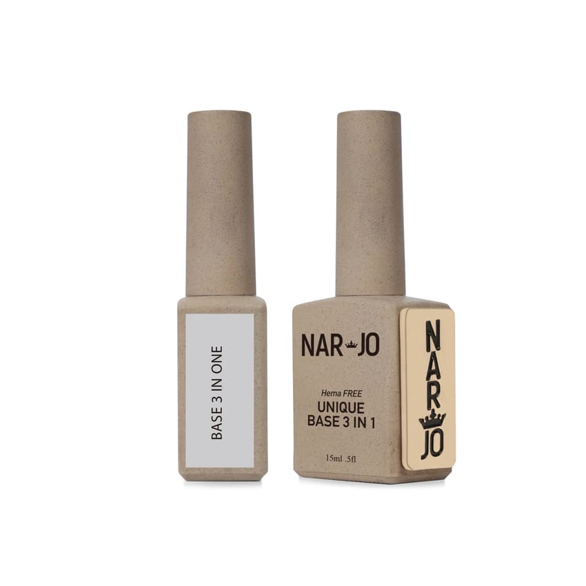 NARJO Unique Base 3 In 1 HEMA-Free Nail Base Coat 15 ml