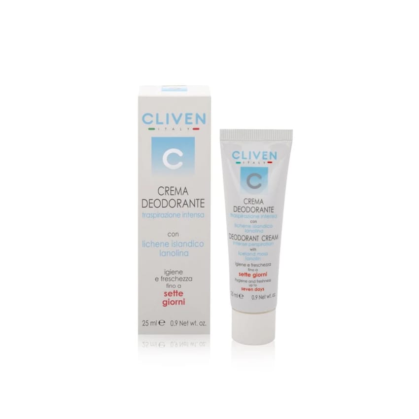 Cliven Deodorant Cream for Intense Perspiration 25 ml