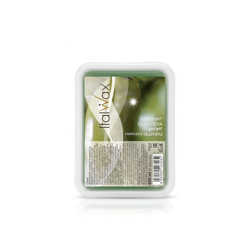 شمع بارافين ItalWax بزيت الزيتون 500 مل | paraffin | body-care | skin-care | wax