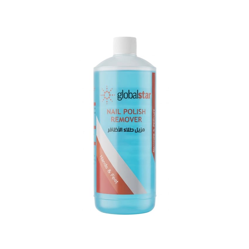 مزيل طلاء الأظافر جلوبال ستار 1000 مل | nail-polish-remover
