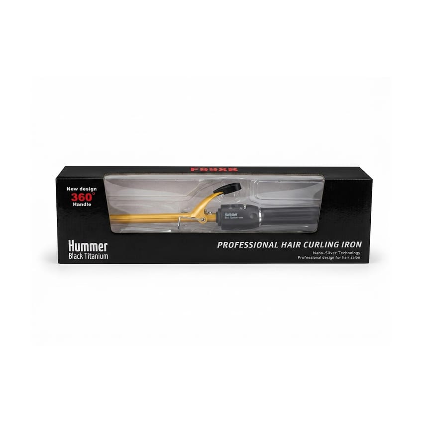 Hummer Black Titanium Professional Curling Iron 13 mm | electronics | straighteners-and-curlers | hummer