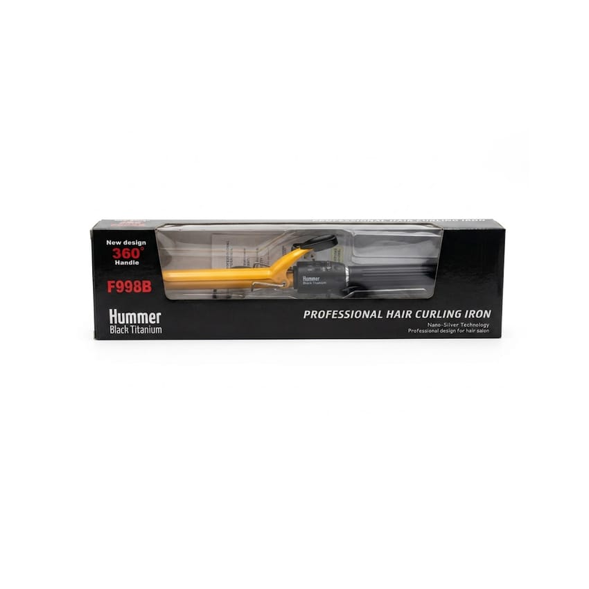 Hummer Black Titanium Professional Curling Iron 22 mm | electronics | straighteners-and-curlers | hummer