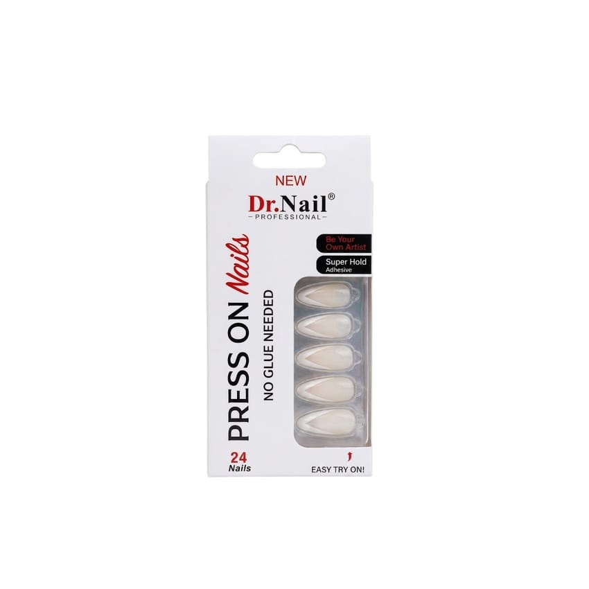 Dr. NAIL – Press-On Gel Nails Set (24 pcs)   KS224B