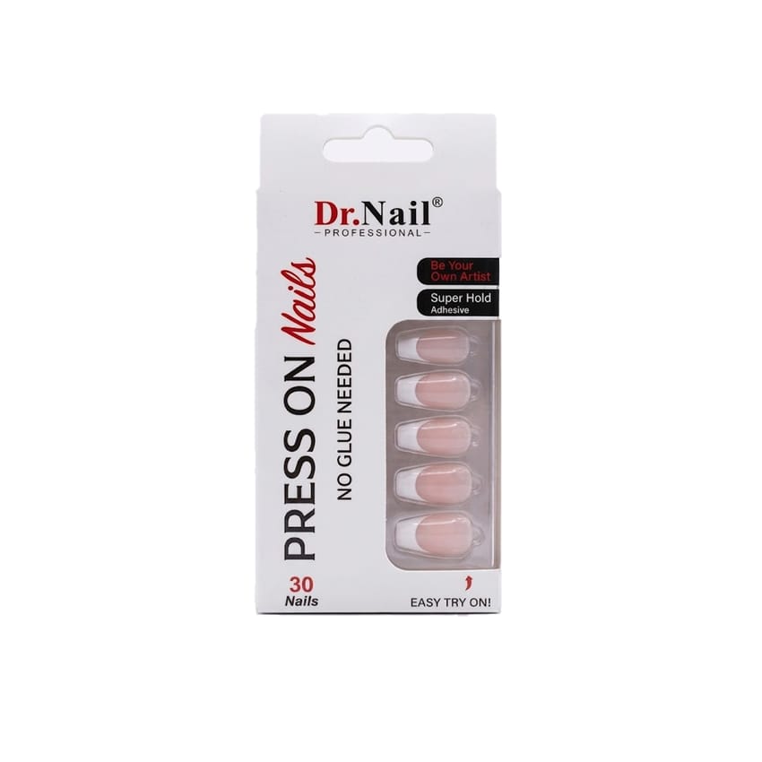 Dr. NAIL – Press-On Gel Nails Set (24 pcs ) ZH130