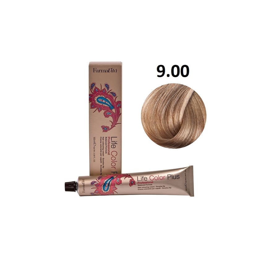 FarmaVita Life Color Plus 9.00 – Very Light Blonde (100ml) | hair-color | farmavita