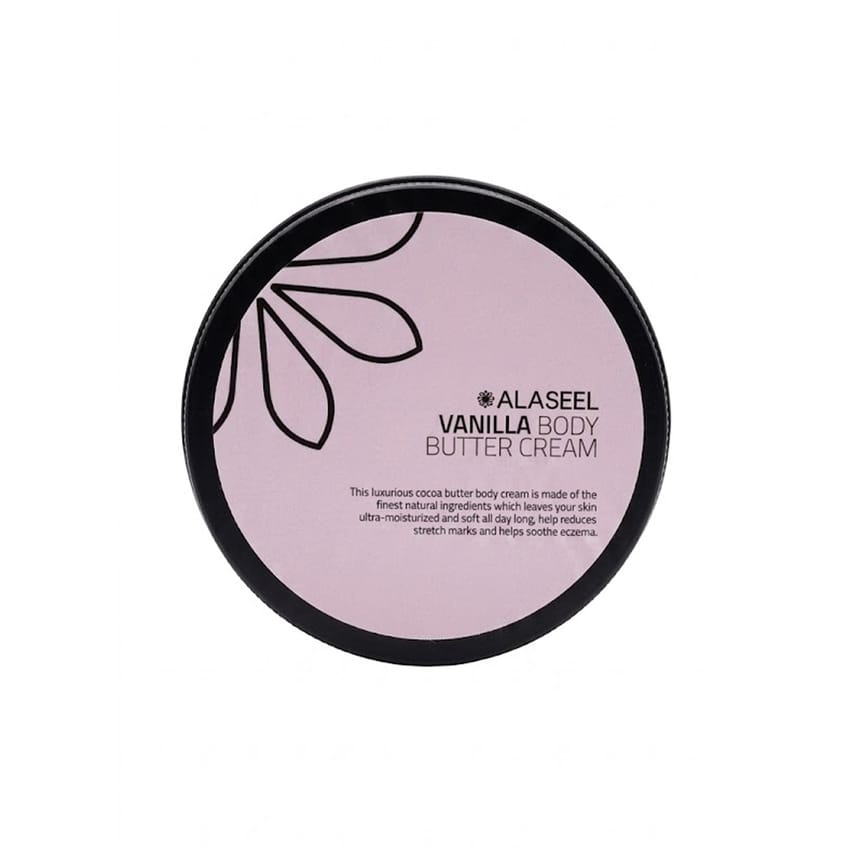 كريم زبدة الجسم بالفانيليا من الأصيل – 100 مل | body-cream | alaseel