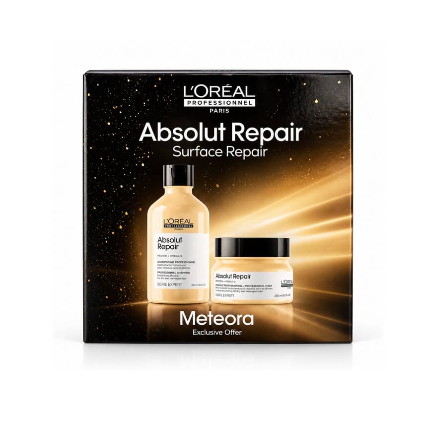 لوريال بروفيشنال سيري إكسبرت أبسولوت ريبير مجموعة العناية وإ | shampoo-and-conditioner | hair-mask | hair-care | loreal | gift