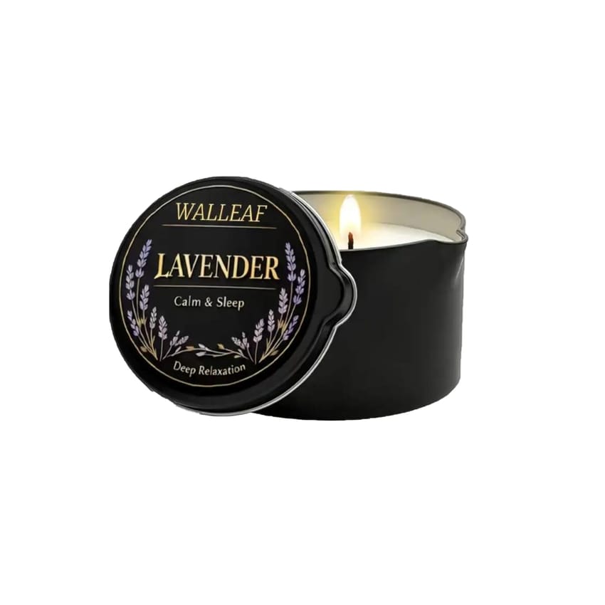 Walleaf Lavender Scented Candle – Calm & Sleep | tools