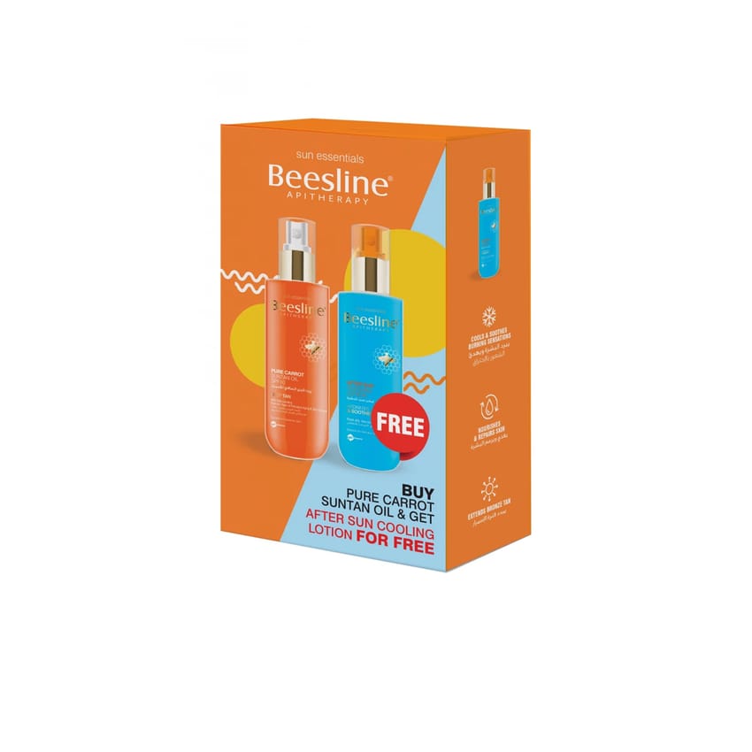 Beesline Apitherapy Sun Essentials Kit – Carrot Suntan Oil S | sun-care | beesline