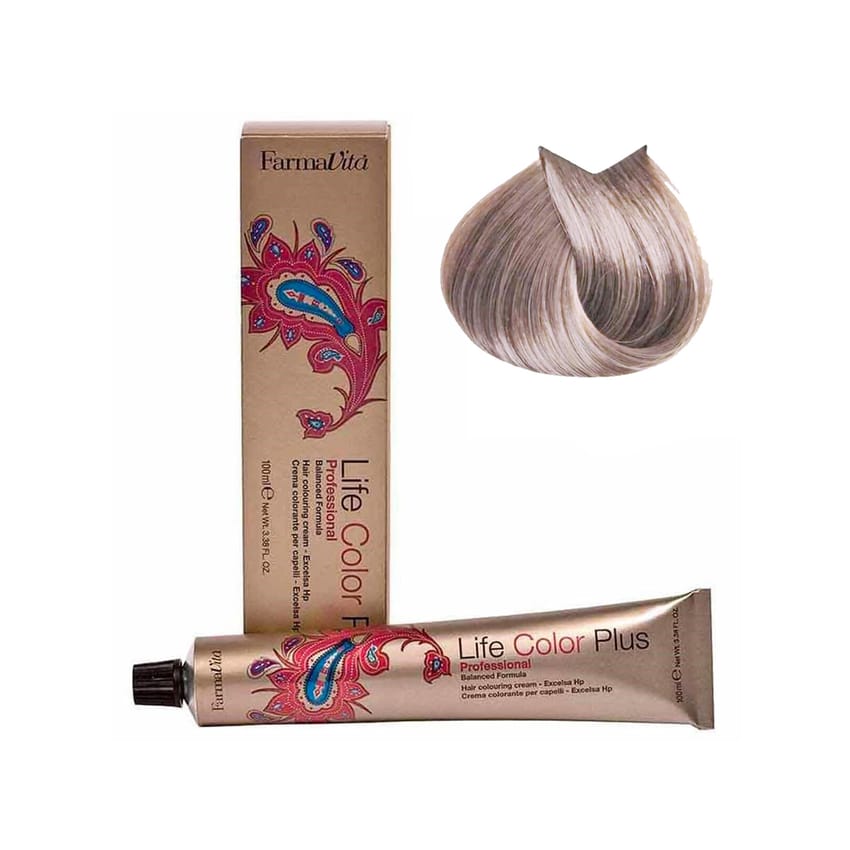 صبغة فارمافيتا لايف كولور بلس 12.61 أشقر فاتح جدًا رمادي بنف | hair-color | farmavita