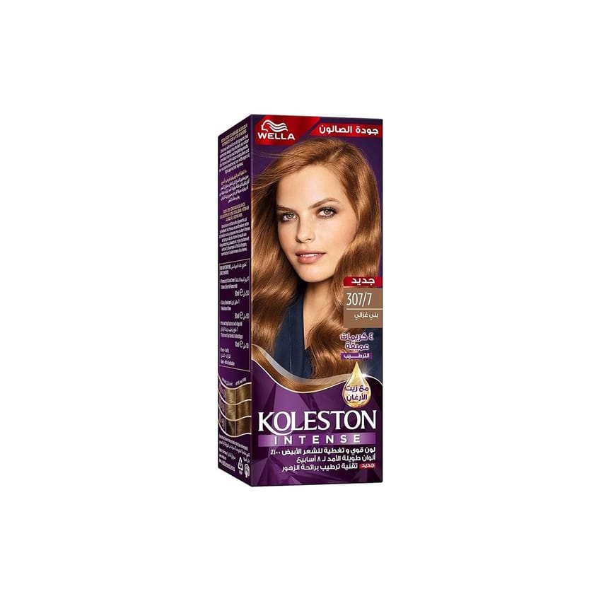 صبغة ويلا كوليستون كريم للشعر 307-7 بني دير، 100 مل | hair-color | koleston